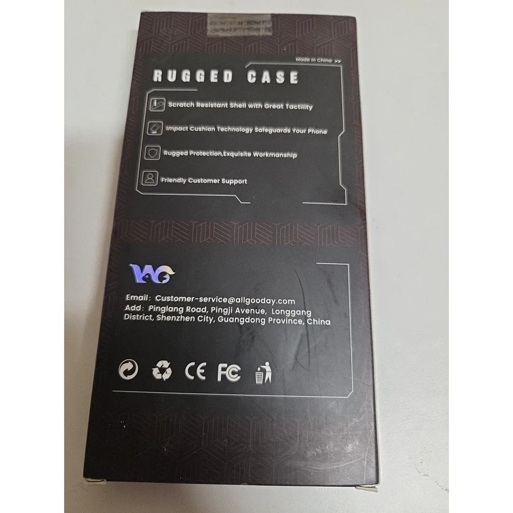 Vego Protective Rugged Case For Samsung‎ Galaxy S25 Ultra Frosted Black